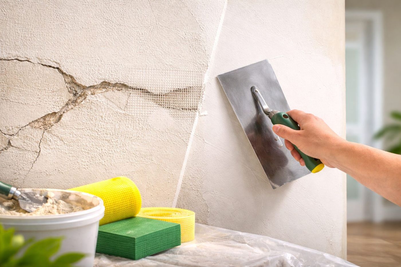 Why Plaster Walls Crack: 7 Common Causes & Fixes